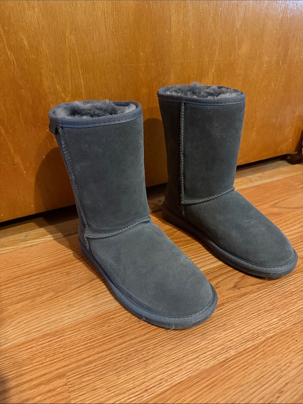Women's Suede Winter Boots with Plush Lining